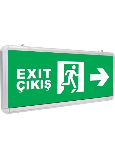 LED Emergency Exit Sign Right-Left YAC-510