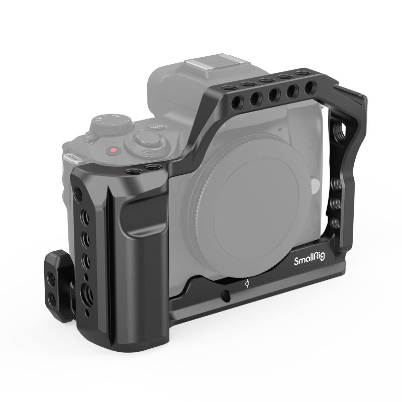 SmallRig M50 /M50 II /M5 Cage (Upgraded), Aluminum Alloy Video Film Movie Making Rig with Integrated Grip and NATO Rail for Canon M50 /M50 II /M5 2168C - Image 1