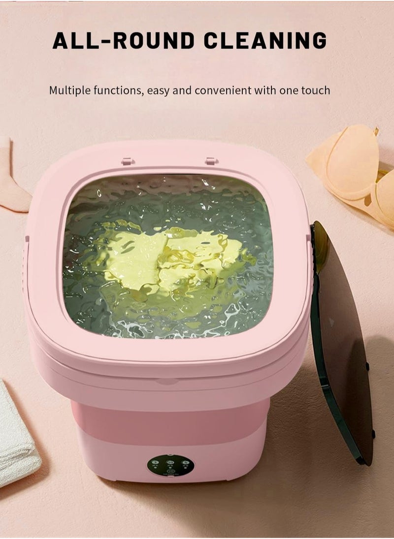 Hihonor Portable Washing Machine,Mini Washer,11l Upgraded Large Capacity Foldable Washer Deep Cleaning Of Underwear, Baby Clothes And Other Small Clothes.Suitable For Apartments, Dormitories, Hotels  - Image 4