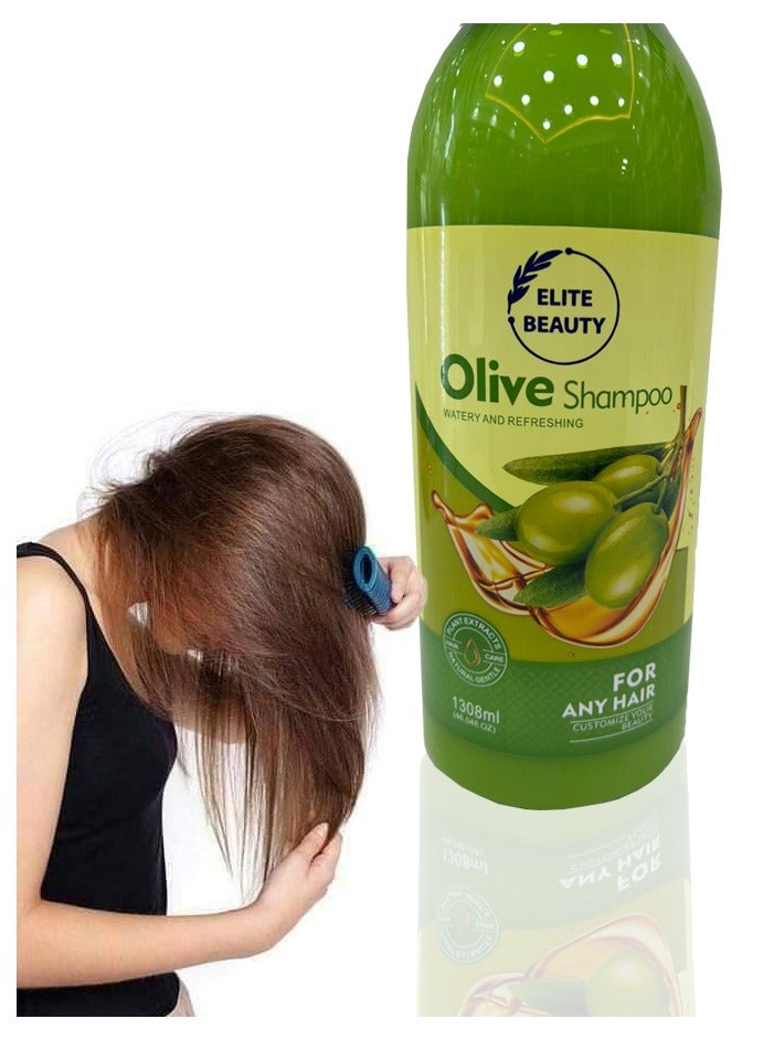 Elite Olive Shampoo Professional use Organic Formula Nourishing Strengthening - Image 3