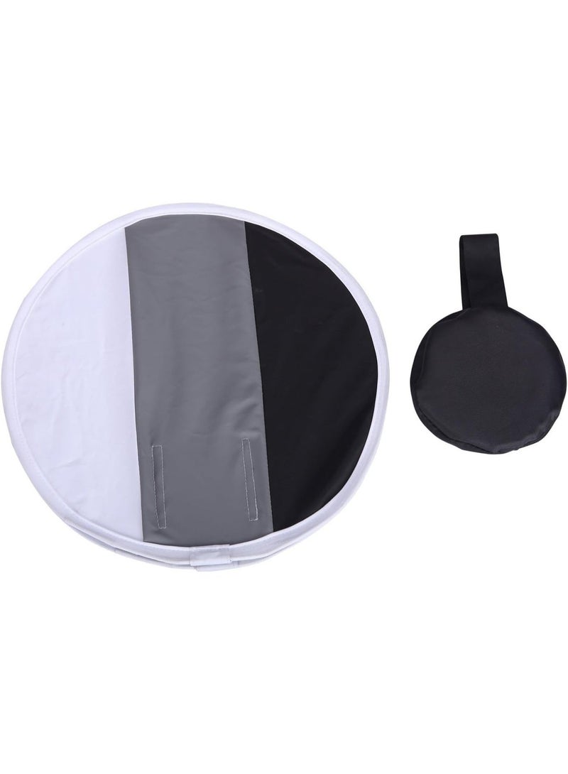 12 Inch (31cm) Gray Card Portable Softbox Multi-Function Diffuser for Flashlight - Image 5