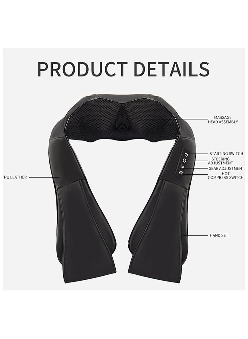 Huiying Shiatsu Back Neck Shoulder Massager - Image 3