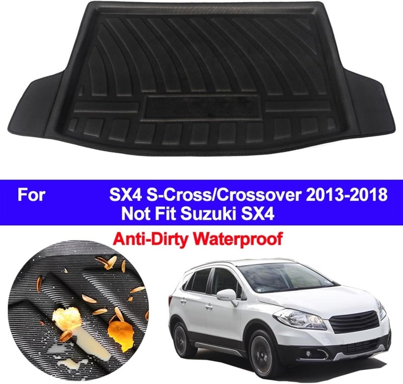 Wivplex Car Rear Trunk Mat for Suzuki SX4 S-Cross - Image 3