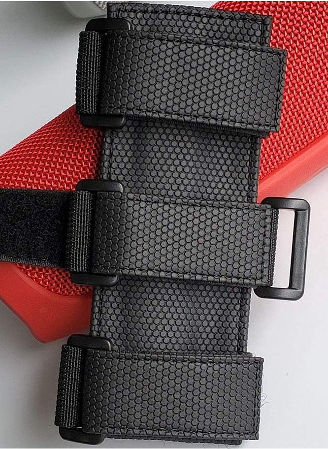 Excefore - Bicycle Bottle Holder No Screws, Double Fix with Removable Velcro for Bottle Cage, Universal Bike Accessories Strap Mount for Water Bottle, Compatible with Mountain Bicycle, Scooter, Golf Cart - Image 1