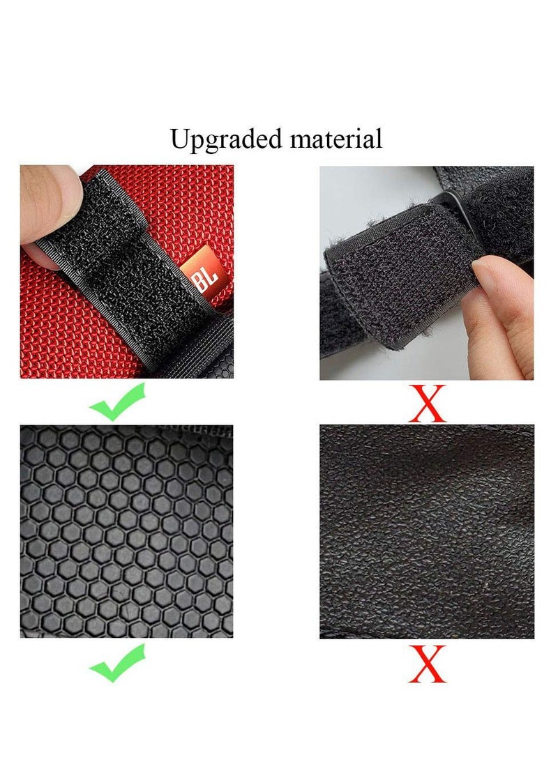 Excefore - Bicycle Bottle Holder No Screws, Double Fix with Removable Velcro for Bottle Cage, Universal Bike Accessories Strap Mount for Water Bottle, Compatible with Mountain Bicycle, Scooter, Golf Cart - Image 1