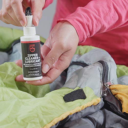 GEAR AID Zipper Cleaner and Lubricant for Wetsuits, Tents and Bags, 2 fl oz, 2 Pack - Image 3