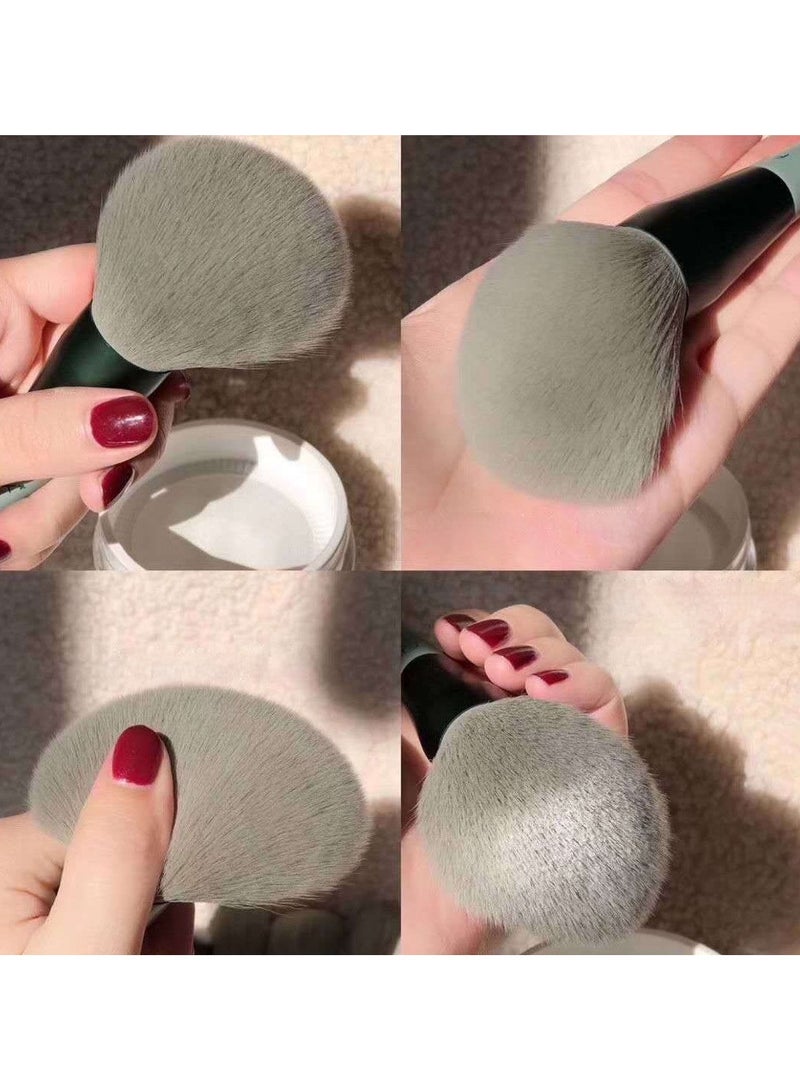 مجموعة فرش مكياج مكونة من 12 قطعة، مجموعة فرش مكياج احترافية، فرشاة كريم أساس متميزة، مزج بودرة الوجه، أحمر الخدود، خافي العيوب، فرشاة ظلال العيون، مجموعة فرش المكياج، أدوات المكياج - Image 5