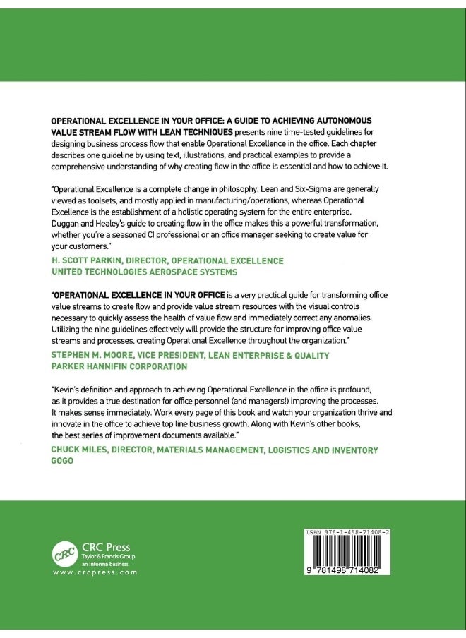 Operational Excellence in Your Office: A Guide to Achieving Autonomous Value Stream Flow with Lean Techniques
