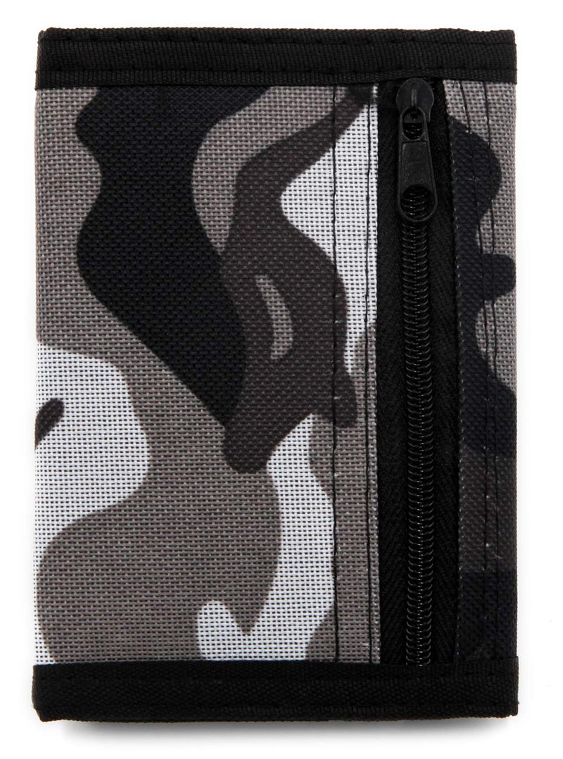 JONYEE Kids Wallet for Boys and Girls, Novelty Wallet for Boys Ages 5-7, Camo Teen Wallet for Kids Birthday Gifts (Gray) - Image 2