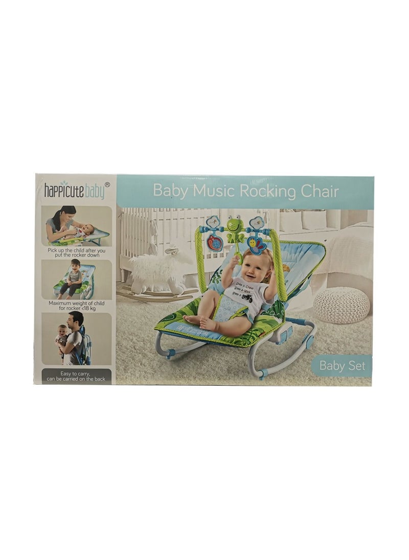 Happicute Baby Happicute Baby – Baby Music Rocking Chair  - Image 2