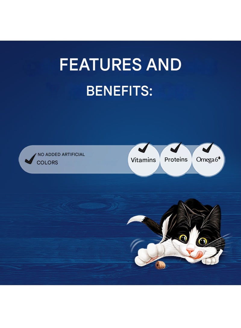 PURINA Felix Play Tubes Chicken & Liver 50G Bag Dry Cat Treats - Image 3