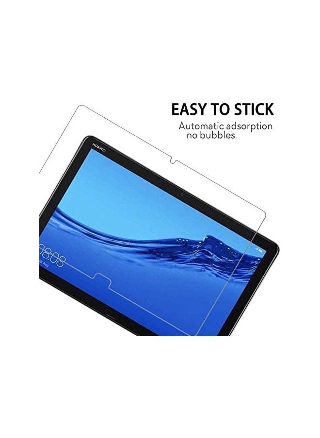 erorex - واقي شاشة Huawei Mediapad M5 Lite مقاس 10.1 بوصة مضاد للخدش ومضاد لبصمات الأصابع وعالي الوضوح من الزجاج المقوى لجهاز Mediapad M5 Lite اللوحي مقاس 10.1 بوصة - Image 1