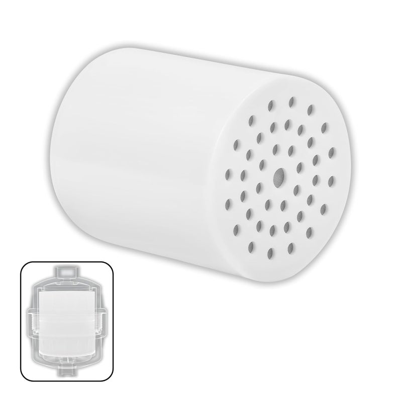 Pexlar Shower Filter Replacement Cartridge – Compatible with Most Standard Shower Filters – Long-Lasting - Image 1