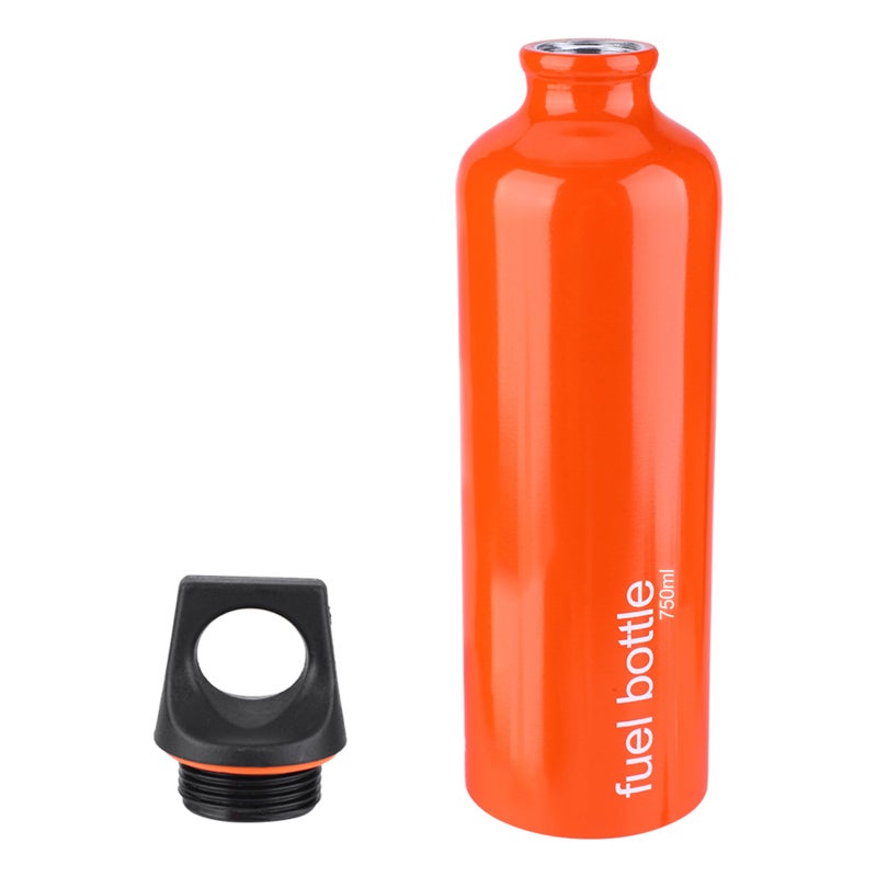 BRS Portable Fuel Bottle: 1000ml Aluminum Alloy - Seamless Leak Proof Fuel Storage Bottle for Camping Hiking Outdoor Cooking - Image 1