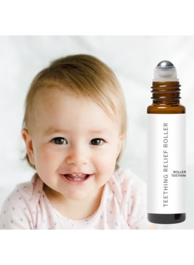 ROLLER 3-Pack ROLLER Relieve Teething Pain Baby Teeth Relief Roller Essential Oil 10ML - Image 5