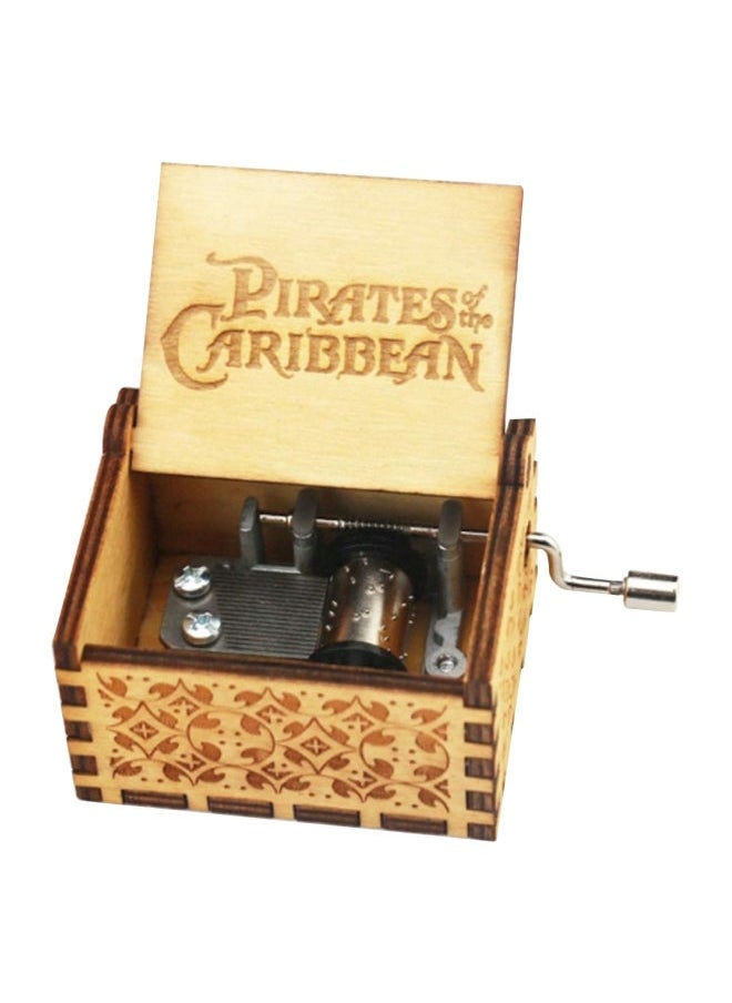 NIBEMINENT Amelie Hand Cranked Engraved Music Box  - Image 1