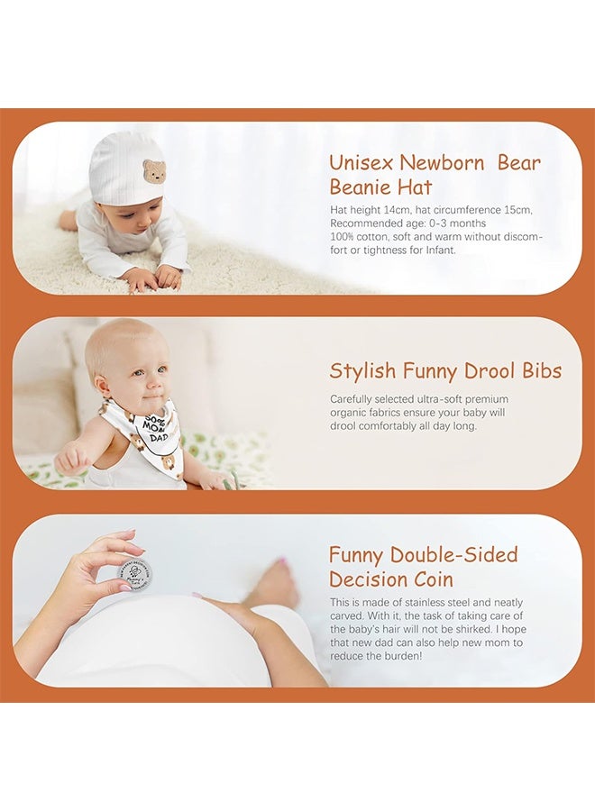 Beauenty New Mom Gifts for Women, Top Pregnancy Gifts for New Parents Gender Reveal Gifts with Mom and Dad Tumbler Set for First Time Moms, Expecting Parents to Be, Gender Reveal, Baby Shower - Image 5