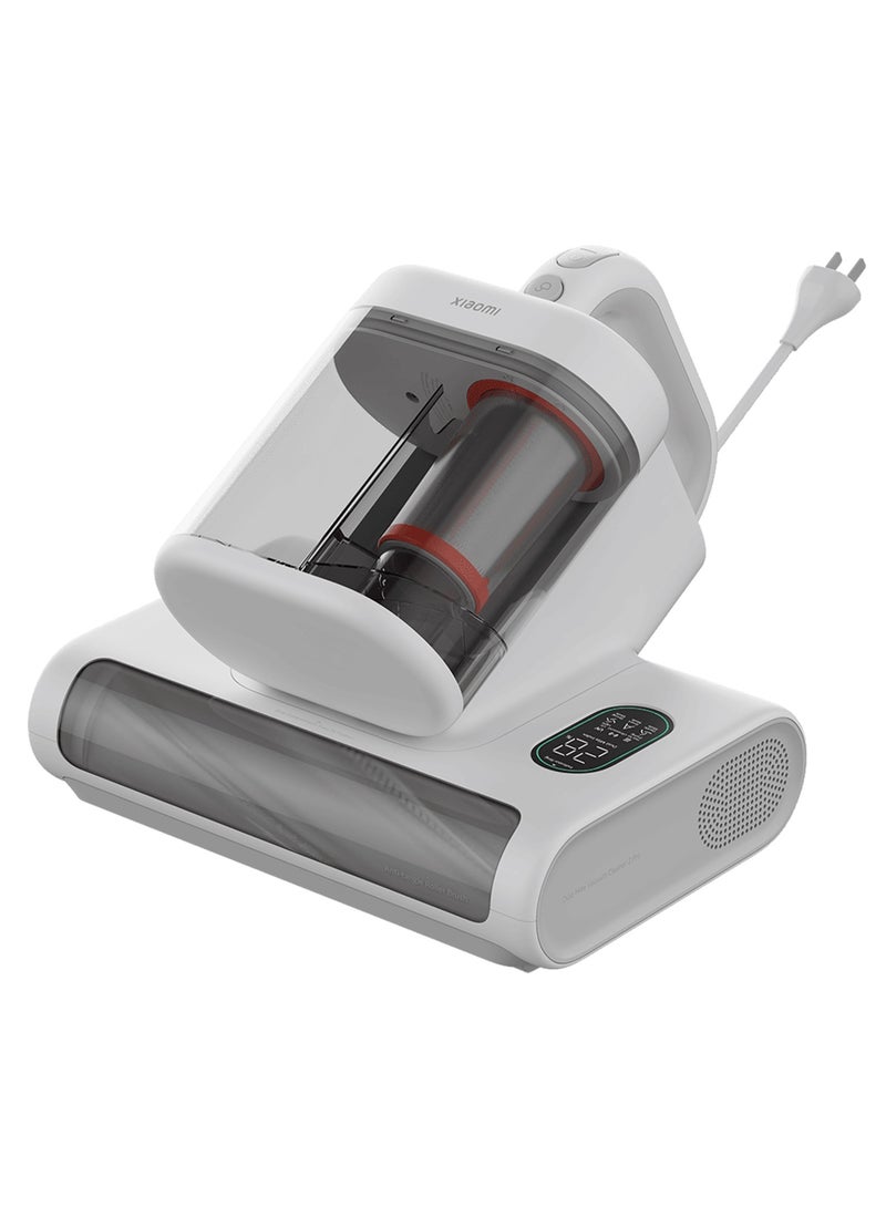 Xiaomi Dust Mite Vacuum Cleaner 2 Pro, 16kPa Hurricane Suction, 60℃ Heated Mattress Cleaner with 12,000/min Beating & UV-C Light,Handheld Vacuum for Bed Allergen Removal, HEPA Filtration - 0.8 L 500 W E401HW White - Image 1
