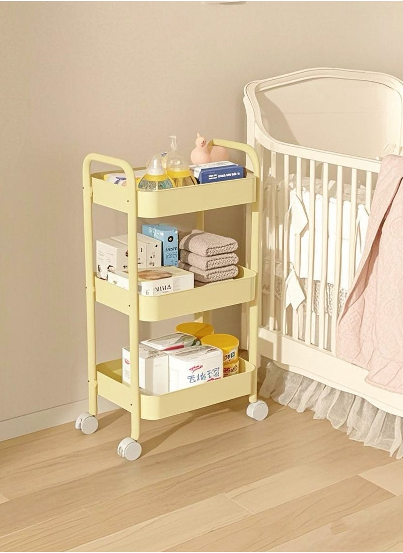 Baby Diaper Cart with Wheels and Handle 3 Tier Rolling Cart Diaper Organizer , Baby Organizer for Storage Baby Clothes, Wipes,Bibs,Changing Table Mats - pzsku/Z6731FD6019FD549F4118Z/45/_/1738495187/301b01a3-ffdf-4cb3-b598-03246b11d317