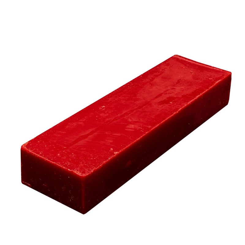 BW Blended Waxes, Inc. Blended Waxes Inc. Cheesemaking Wax Block - Premium Food Grade Wax, Can Be Used For A Variety Of Cheese Types, Red, 1 Block - Image 1