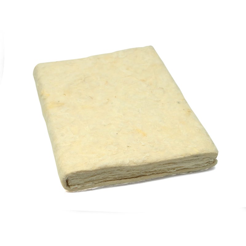 De Kulture Works DeKulture Sketchbook - Premium Felt Soft Cover, Acid-Free Paper (160Page, 125gsm), Deckled Edges - Perfect for Artists of All Levels (White) - Image 1
