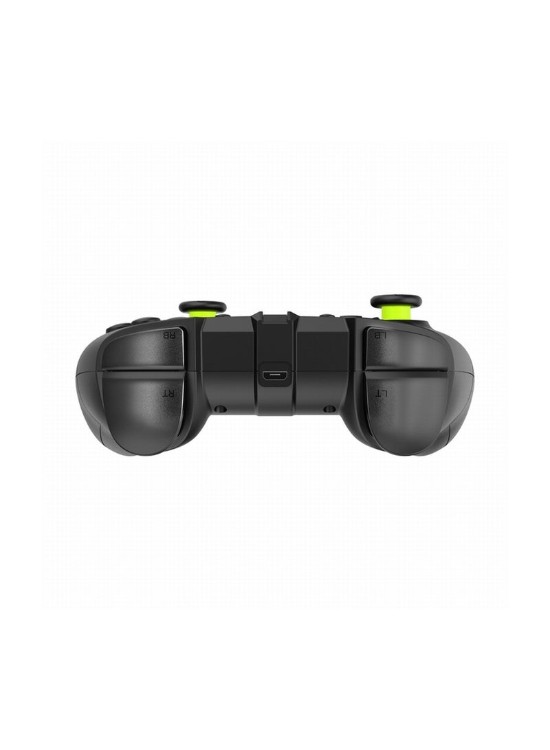 Colorful game joypads Controller For Xbox one 2.4G wireless Joystick Black with Green - Image 4