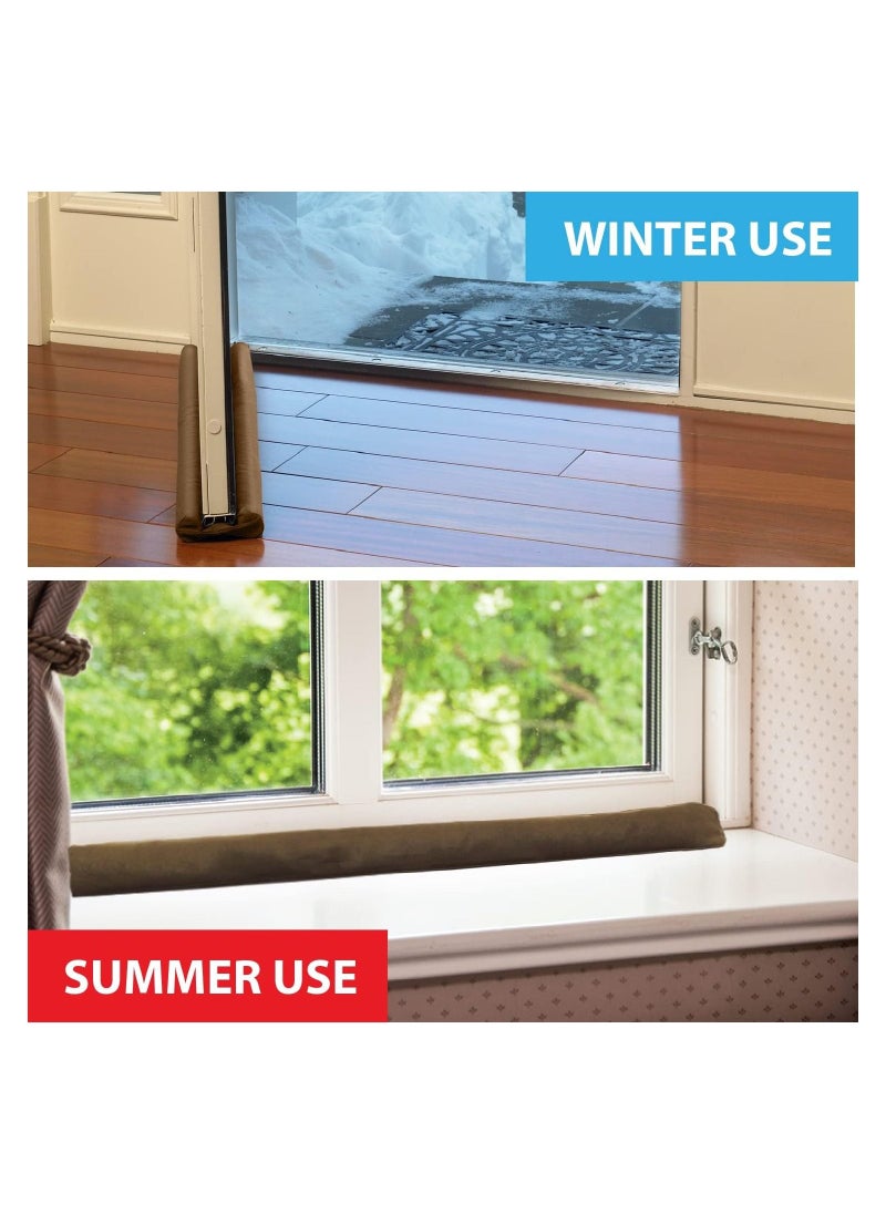 SOSEKO - Under Door Blocker Twin Draft guard Stopper Energy Saving - Image 1