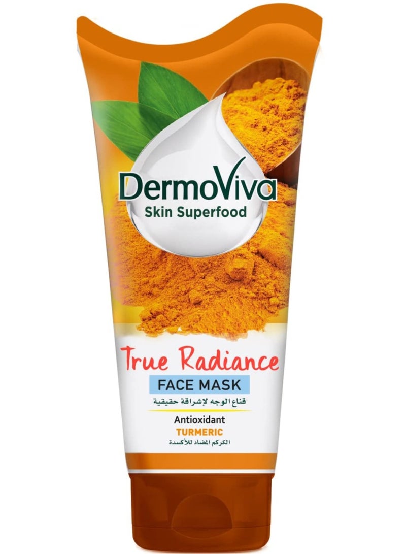 DermoViva True Radiance Turmeric Face Mask - Image 1
