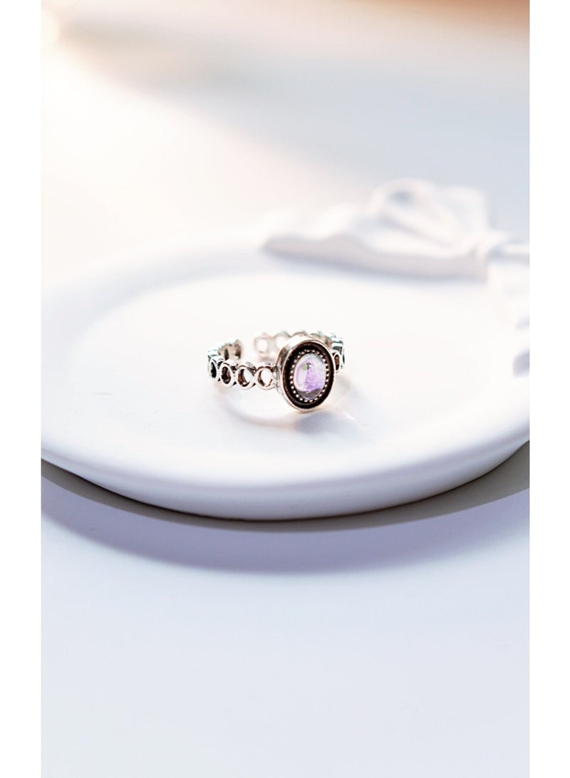 Lavida Stackable vintage personalized rings with adjustable opening, suitable for daily use, dates, parties, and gifts - Image 1