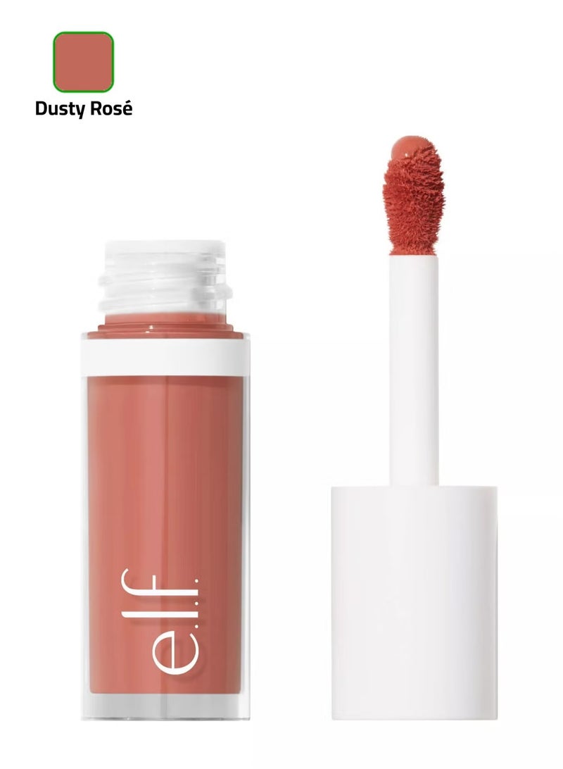elf Camo Liquid Blush, Long-Lasting Liquid Blush- DUSTY ROSE