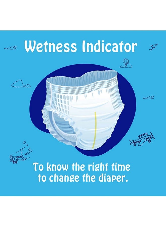 Snuggy SNUGGY Baby Premium Diaper Pants Large (Pack of 62), 9-13 kgs, Rapid Absorption, Anti - Bacterial  - Image 2