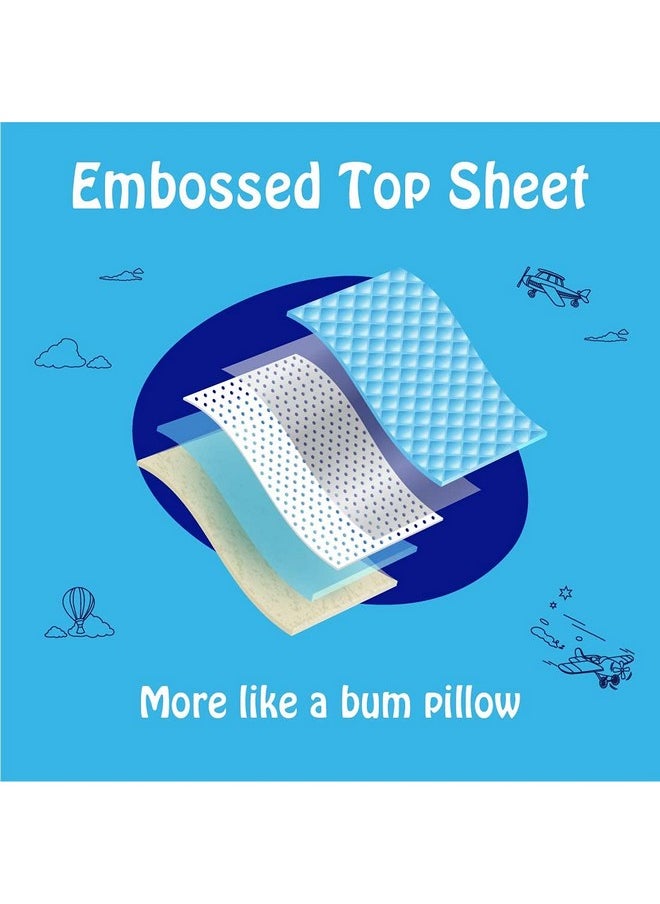 Snuggy SNUGGY Baby Premium Diaper Pants Large (Pack of 62), 9-13 kgs, Rapid Absorption, Anti - Bacterial  - Image 4