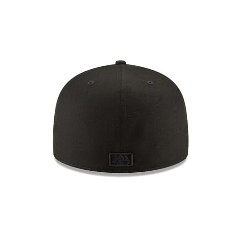 New Era 59Fifty Hat MLB Basic New York Yankees Black/Black Fitted Baseball Cap (7) - Image 4
