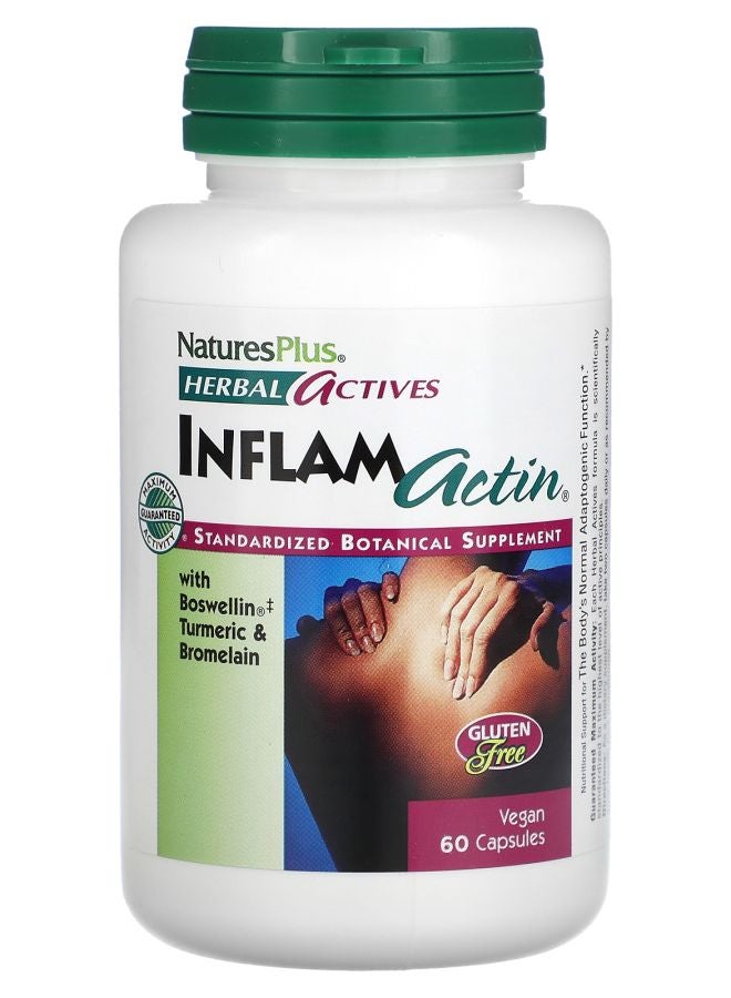 Herbal Actives InflamActin 60 Vegan Capsules