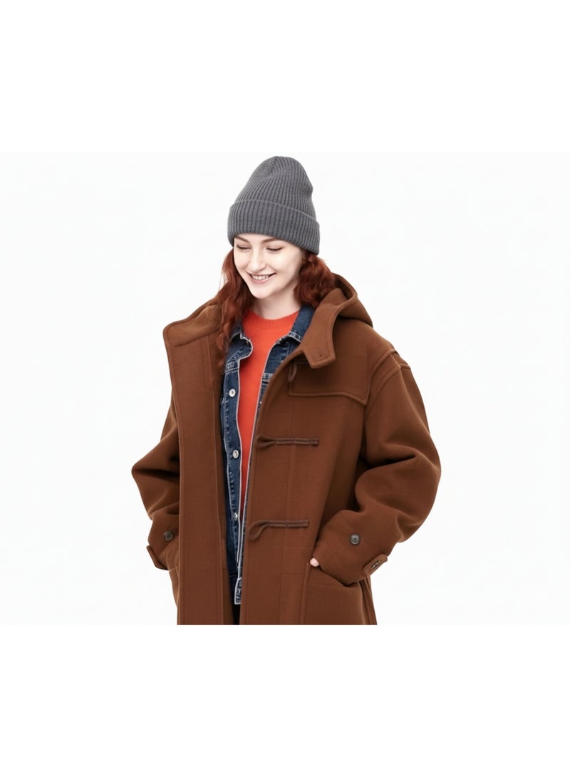 قبعة ازياء للشتاء للرجال و النساء لون رمادي - Image 2