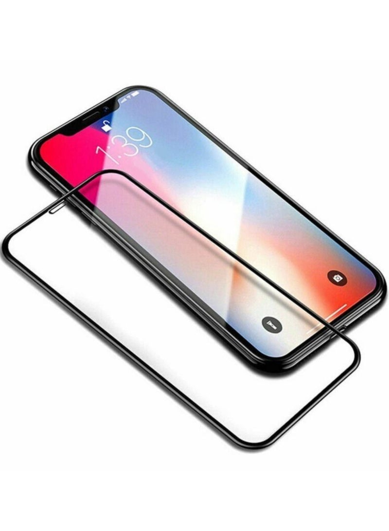 2Pack for iPhone XS and X Screen Protector Crystal Clear 9H Tempered Glass Scratch Resistant Full Coverage Film 5.8 inch - Image 2