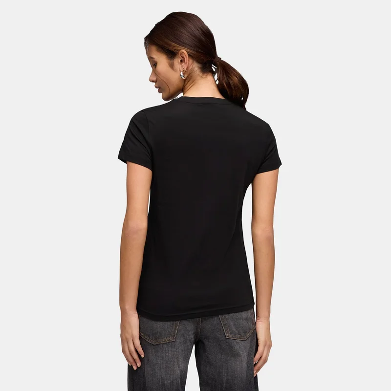 بوما Women's Floral Cat Graphic T-Shirt