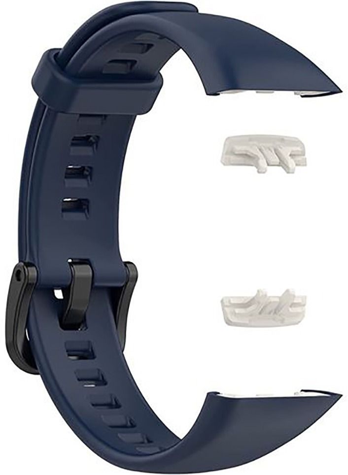 Huawei Band 6 & Honor Band 6 Sport Silcon Strap - Navy  - Image 2