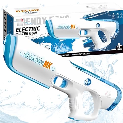 Storio Rechargeable Electric Battery Operated Holi Pichkari Water Gun Toy for Kids| Auto Absorb, Continuous Firing| Upto 35Ft Shooting Range| High Pressure Mechanism - Image 1