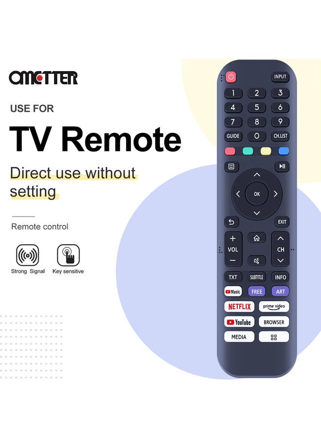 OMETTER New For Hisense EN2J30H EN2J30H(0011) VIDAA EN2J30H 70S5 65A7500F 65A7100F Home Smart TV Accessorie 32A45GV 40H5G 40A4GV