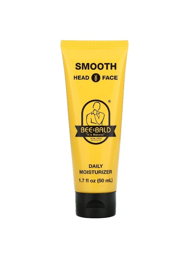 Bee Bald - Bee Bald, Smooth Head & Face, Daily Moisturizing, 1.7 fl oz (50 ml) - Image 1