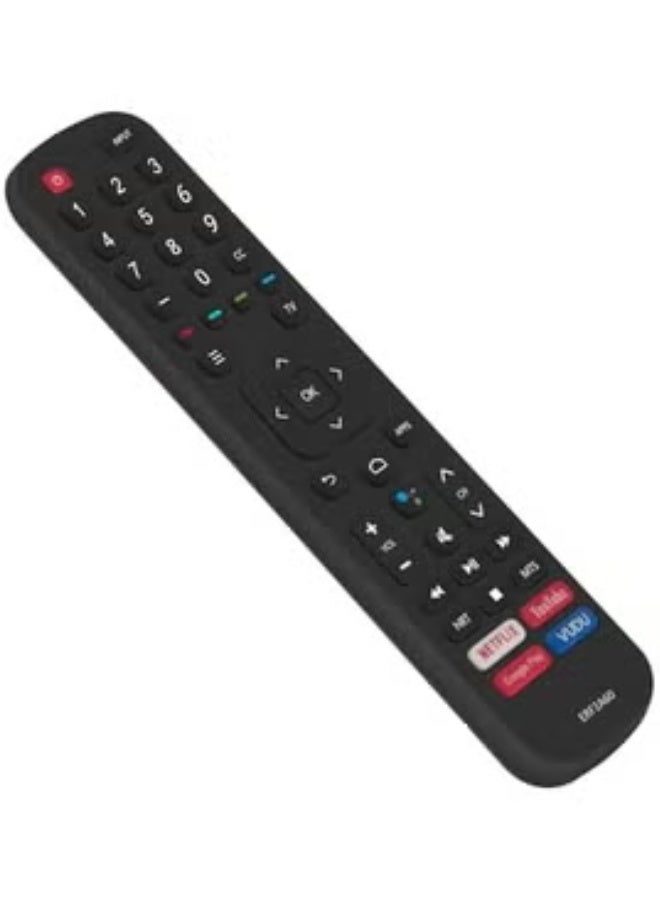 ELTRAZONE ERF2A60 IR Replacement Remote Control Compatible with Hisense Smart TVs Including 55H8G, 65H8G, 75H8G, 50H8F, 55H8F, 65H9F, 55H9F, 55H9F1, 65H9F1, 65H9020F, 65H8F, 43H6570F – No Setup Needed, Plug & Play Smart TV Remote - Image 2