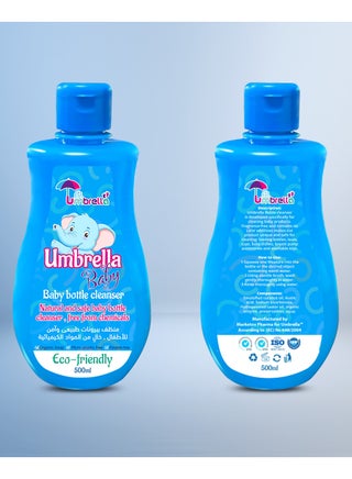 Bottle and Teats Cleanser 500ml + cleaning brush