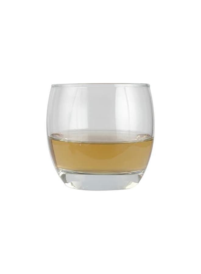 S-TOP Glass Barrel Short Glass 3 Pieces, Clear - Image 2