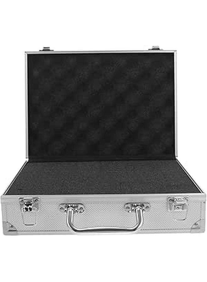 Aluminum Toolbox Portable Small Storage Case For Tools Men Briefcase - Image 1