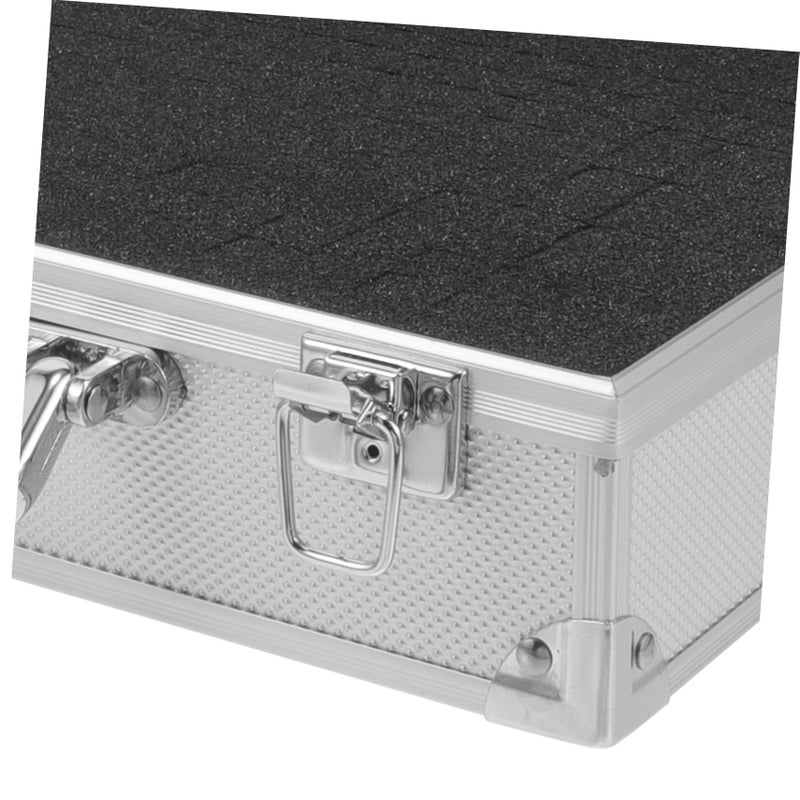 Aluminum Toolbox Portable Small Storage Case For Tools Men Briefcase - Image 5