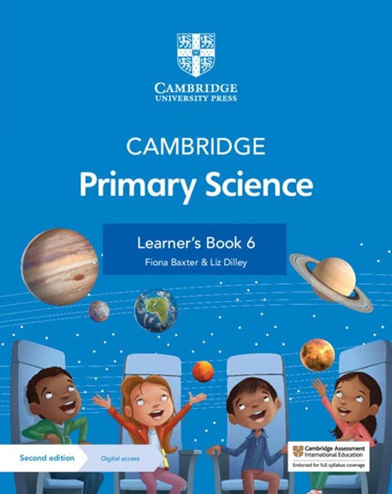 كتاب المتعلم في العلوم الابتدائية كامبريدج 6 مع الوصول الرقمي
