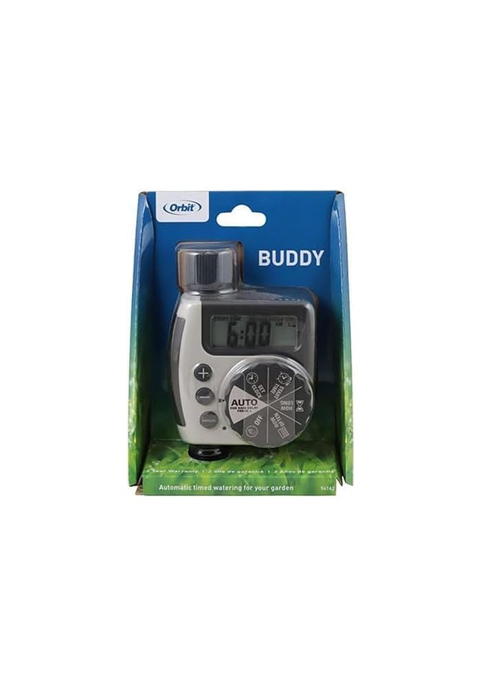 Orbit 94162 Buddy Single-Port Digital Tap Timer for Automatic Garden Watering - Image 1