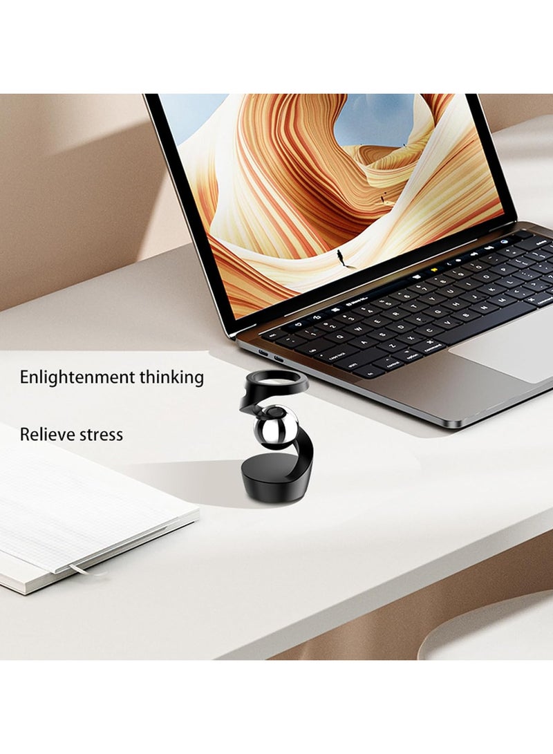 Wesif Spinning Fidget Toy, Kinetic Desk Toy, ADHD Metal Desk Toys for Adults, Silent Balance Fidget Toys for Birthday Party Favors - Image 4