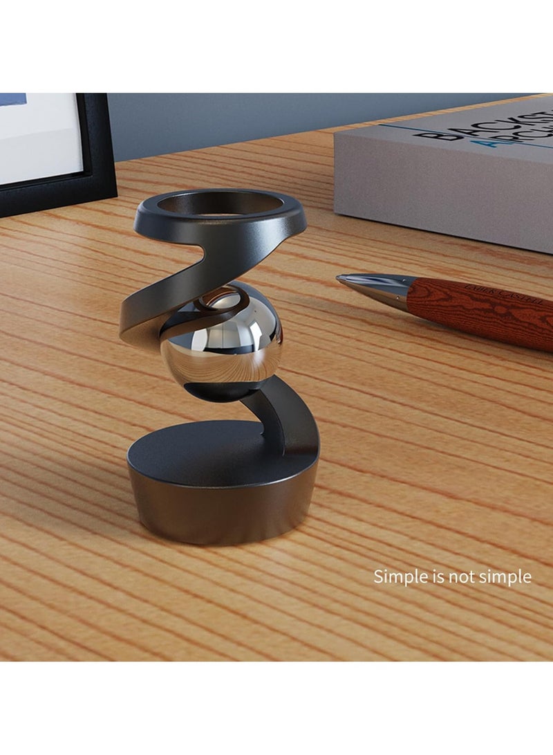 Wesif Spinning Fidget Toy, Kinetic Desk Toy, ADHD Metal Desk Toys for Adults, Silent Balance Fidget Toys for Birthday Party Favors - Image 3